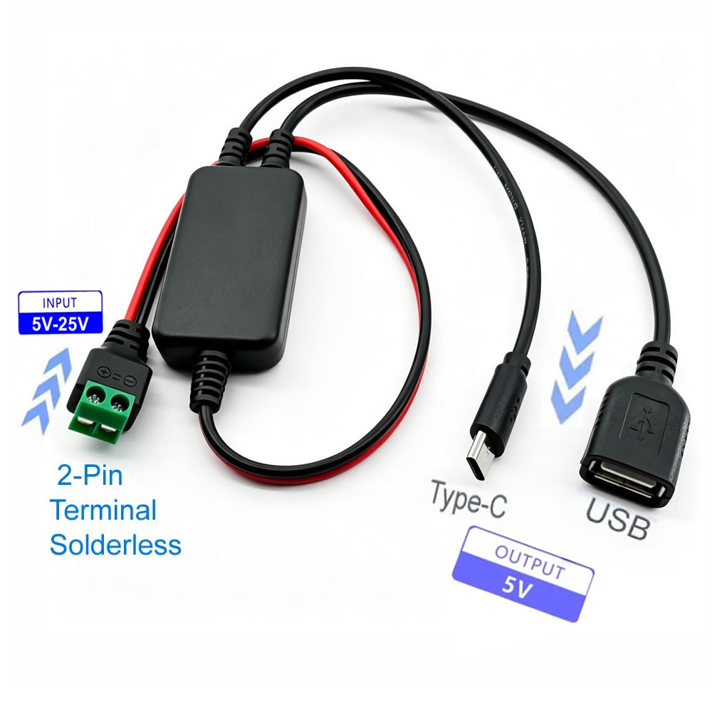 12V/24V to 5V Converter DC-DC  - огляд і ціна Modular Power Supply