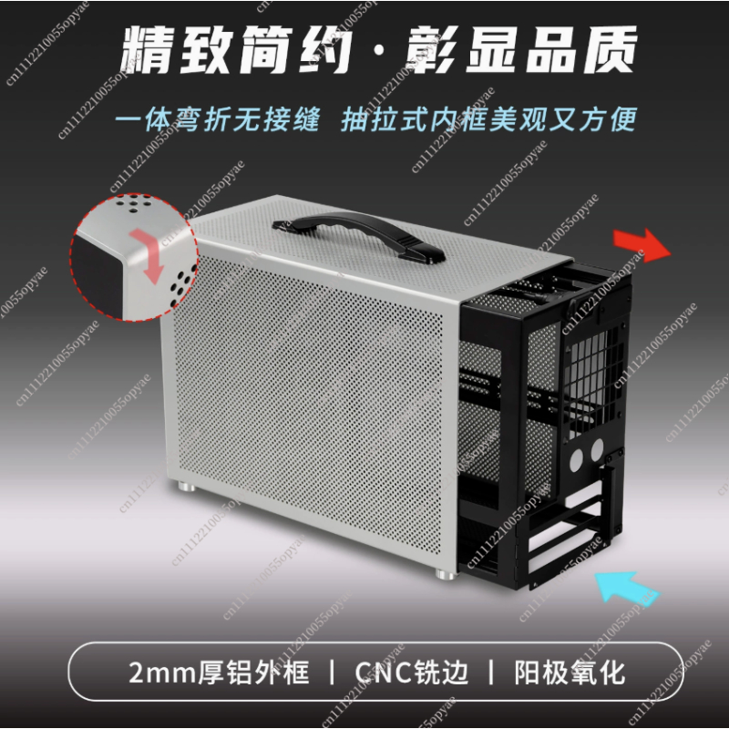 D3 Aluminum Mini PC Case 280 W - огляд і ціна Pc Power Supply