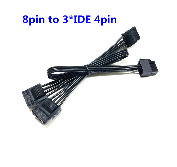 PSU side 8p to PCI-E Dual 8pin - огляд і ціна Power Supply 650W