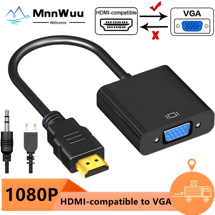 1080P HDMI-compatible to VGA A - огляд і ціна Pc Power Supply