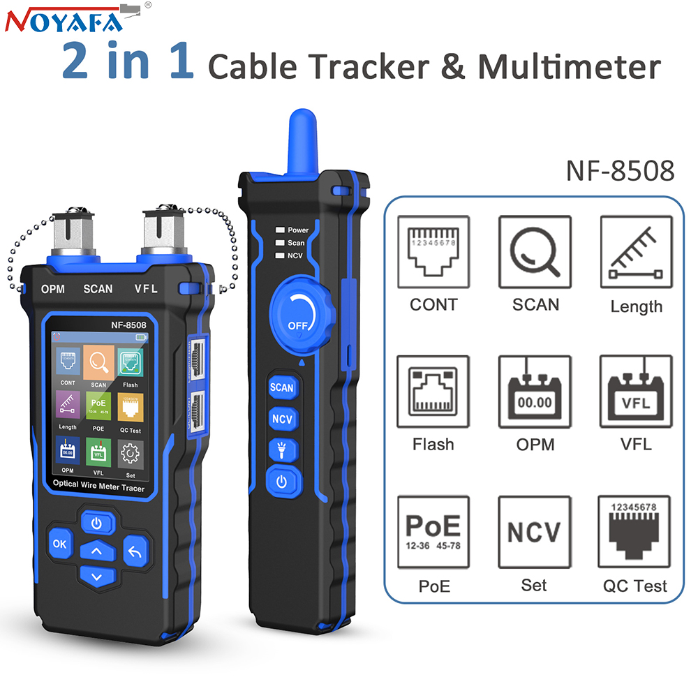 NOYAFA NF-8508 Network Cable T - огляд і ціна Power Supply Tester